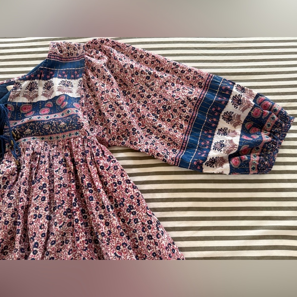 Pink Chicken Floral Boho Dress - Picture 10 of 12